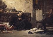 Elihu Vedder The Dead Alchemist china oil painting artist